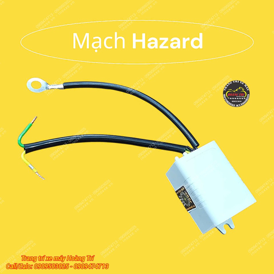 Mạch đèn Hazard - đèn cảnh báo tích hợp công tắc xinhan zin